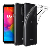Funda De Silicon Suave Transparente Para LG Q7 2018